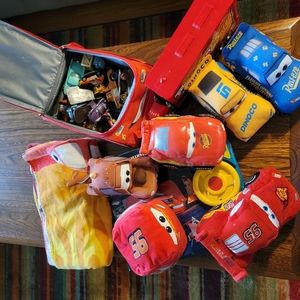 Large lot of Disney Cars items